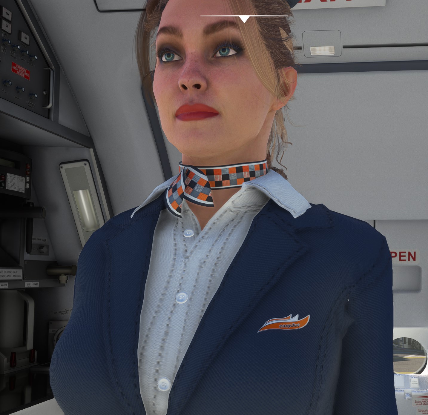 Cabin Crew Depiction EasyJet